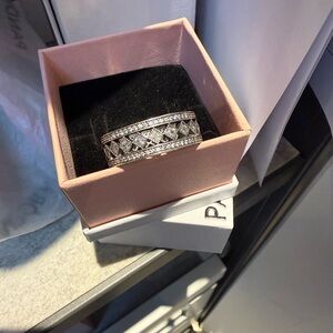 Pandora Silver Ring 10.5 size